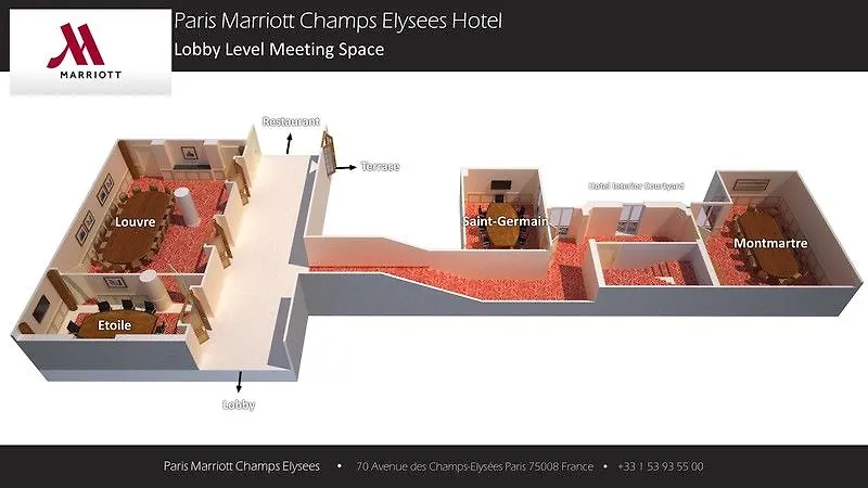 Hotel Marriott Champs Elysees Paris